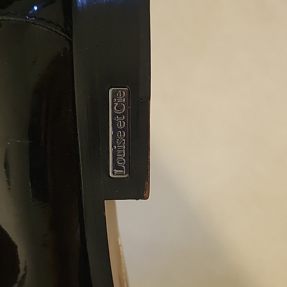 Louise et Cie Black Patent Leather Loafers Size 9 M - Picture 7 of 7
